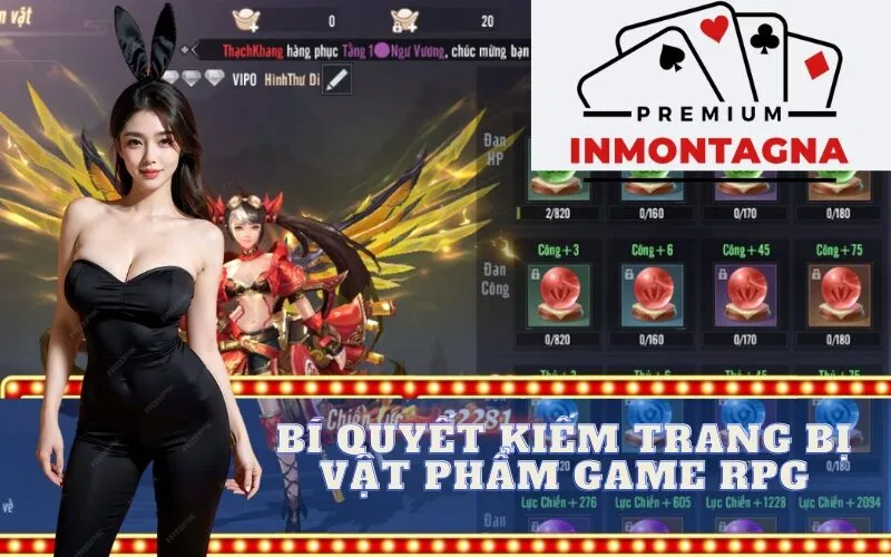 bí quyết kiếm trang bị và vật phẩm quý hiếm trong game RPG