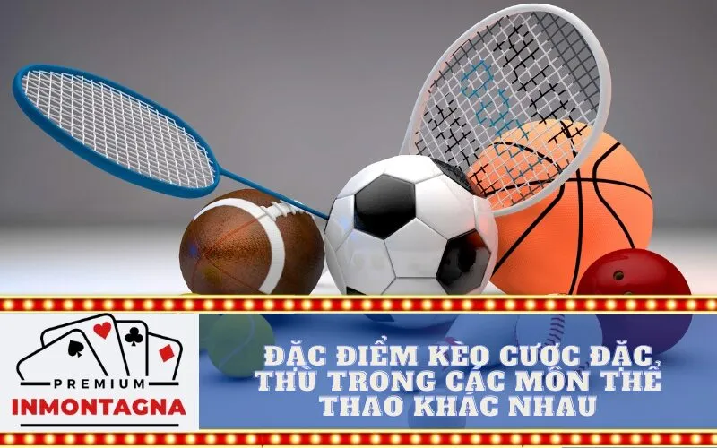 Đặc điểm kèo cược đặc thù trong các môn thể thao khác nhau