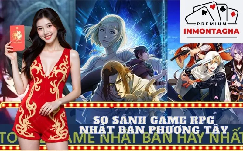 so sánh game RPG Nhật Bản phương Tây