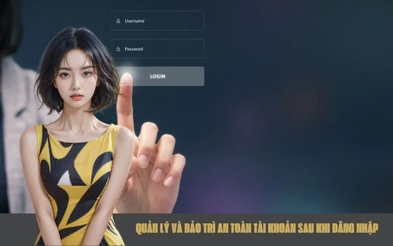 Quản Lý Và Bảo Trì An Toàn Tài Khoản Sau Khi Đăng Nhập